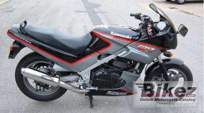 Kawasaki GPZ 500 S (reduced effect #2) 1992
